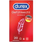 Durex Gefühlsecht Classic 20ks – Zboží Mobilmania