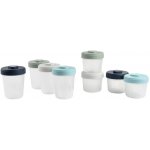 Beaba Sada kelímků na jídlo 4 x 150 ml / 4 x 250 ml – Zboží Mobilmania