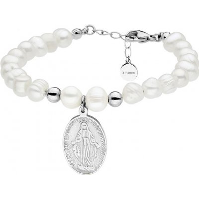 Manoki perlový Celeste medailonek Panna Maria BA856 stříbrná – Hledejceny.cz