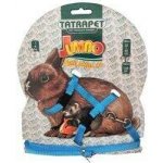 Tatrape MINI postroj a vodítko pro králíka 10 mm x 16 - 22/120 cm světle modrý – Hledejceny.cz