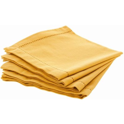 Atmosphera bavlna ubrousky žluté 4ks 40x40cm – Hledejceny.cz