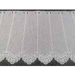 Záclona na vitrážku vyšivaná V507 80 cm – Hledejceny.cz