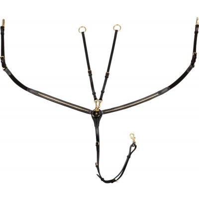 Kožený poprsník s vidlicí a mosaznými ozdobami – Hledejceny.cz