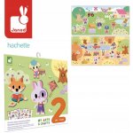 Prelepovateľné samolepky Zvieratká od 2 rokov Janod – Zboží Mobilmania