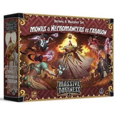 Cool Mini Or Not Massive Darkness 2: Heroes & Monster Set – Monks & Necromancers vs The Paragon