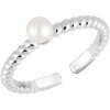 Prsteny Preciosa stříbrný prsten s říční perlou Pearl Passion 6158 01