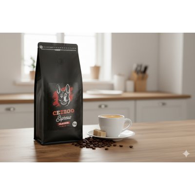 Cezzoo Espresso Classico zrnková 1 kg – Hledejceny.cz