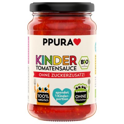 PPura bio Dětská rajčatová omáčka 340 g – Hledejceny.cz