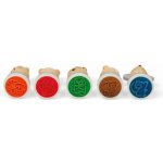 Bigjigs Toys Dřevěná inkoustová razítka Zvířátka 1 ks – Hledejceny.cz
