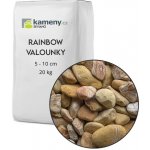 Okrasné kameny Rainbow valounky Vyberte si balení: 20 kg, Vyberte si velikostní frakci: 5 - 10 cm – Hledejceny.cz