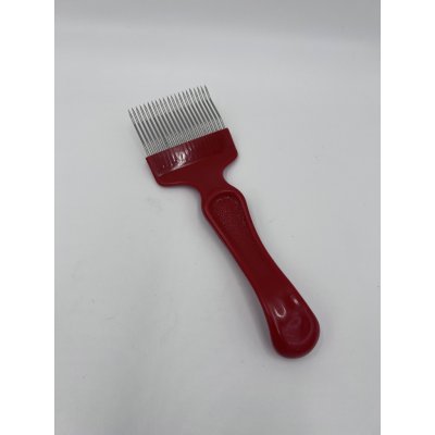 Včelařství Thomayer Včelařská odvíčkovací vidlička hroty a lomení: 19 lomené, držení plast – Zboží Dáma