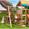 Doplňek k hrací sestavě Jungle Gym Zkrácený houpačkový modul Jungle Gym 1 Swing Frame