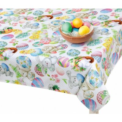 Bellatex Ubrus Velikonoce Zajíček Kuřátko 120x140cm – Zboží Dáma