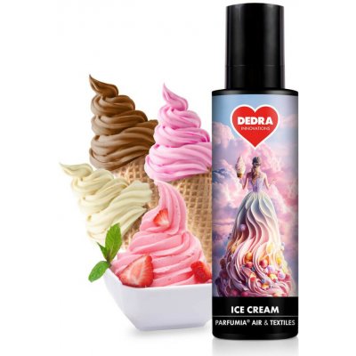 ICE CREAM Osvěžovač vzduchu & textilií luxusní parfémový sprej 250 ml – Zbozi.Blesk.cz