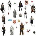 RoomMates Samolepka na zeď Star Wars Mighty Empire 92x44 cm – Hledejceny.cz