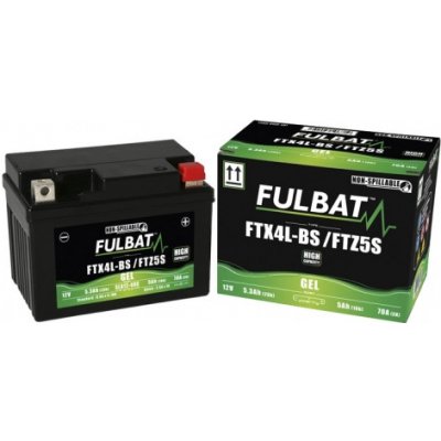Fulbat YTX4L-BS GEL – Zboží Mobilmania