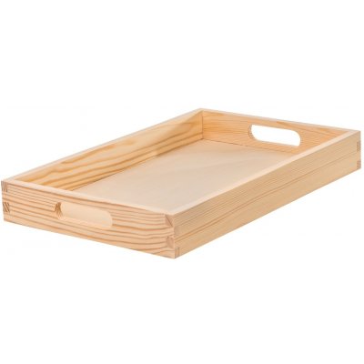 ČistéDřevo Dřevěný servírovací tác 39x25cm – Zboží Mobilmania