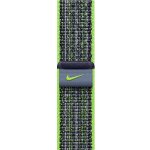 Apple Watch 41mm jasně zelený/modrý provlékací sportovní řemínek Nike MTL03ZM/A – Zboží Živě