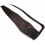 Clip culík / cop ze 100% japonského kanekalonu 60cm rovný tmavě hnědá – Hledejceny.cz
