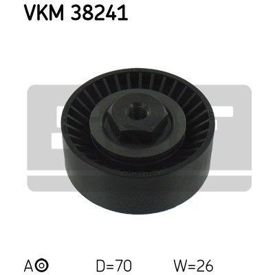 Napínák žebrovaného klínového řemenu SKF VKM 38241 (VKM38241) – Hledejceny.cz