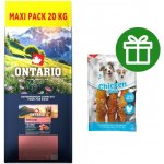 Ontario Adult Large Beef & Brown Rice 20 kg – Zboží Dáma