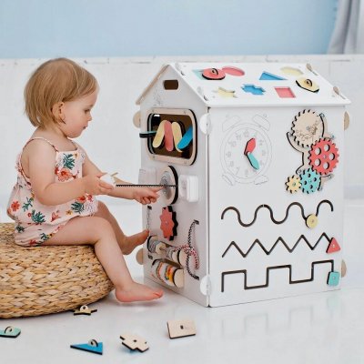 BusyKids Activity board Domeček – Hledejceny.cz