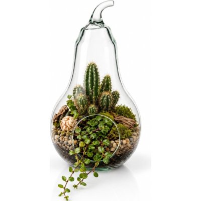 Skleněná dekorační váza Hruška - 30 cm | Gastrokitchen% – Hledejceny.cz