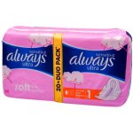 Always Dámské vložky Ultra Sensitive Normal Plus 20 ks – Sleviste.cz