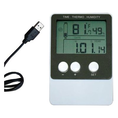 Teploměr+vlhkoměr DS102 se záznamem- USB Datalogger