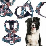 Truelove Postroj pro psa L vícebarevný easy walk s reflexními prvky – Sleviste.cz