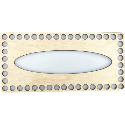 Pro Háčkování Obdélník na kapesníky 21 x 10 cm bříza – Zboží Dáma