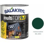 Balakryl MultiTOP 9v1 RAL 6005 zelená 2,5 L – Hledejceny.cz