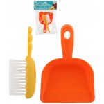 Teddies Uklízecí sada/uklízečka plast smetáček + lopatka na kartě 21x26x5cm – Zboží Mobilmania
