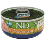 N&D Cat Natural Chicken 70 g – Zboží Mobilmania