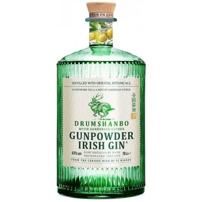 Drumshanbo Gunpowder Sardinian Citrus Irish Gin 43% 0,7 l (holá láhev) – Zbozi.Blesk.cz
