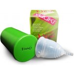 Yuuki Menstruační kalíšek malý Soft měkčí čirá včetně sterilizačního kelímku – Sleviste.cz