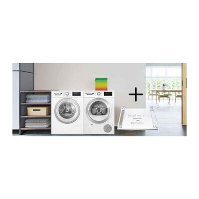 Set Bosch WAN24293BY + WTH85292BY + WTZ11400 – Zboží Mobilmania
