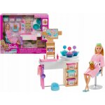 Barbie Salón krásy Herní set s blondýnkou – Zboží Mobilmania