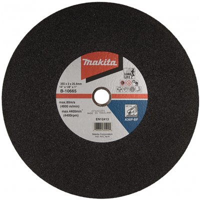 Makita B-10665-5 Řezný kotouč na kov 355x3x25,4 5ks – Zbozi.Blesk.cz