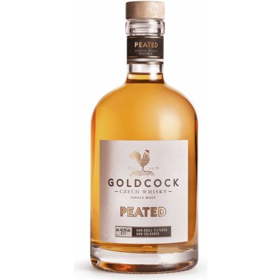 Rudolf Jelínek GOLDCOCK Peated Single Malt 49,2% 0,7 l (holá láhev) – Hledejceny.cz