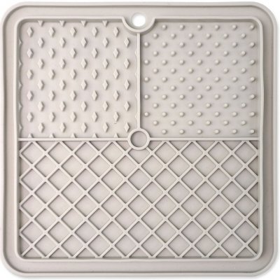 Epic Pet Lick & Snack lízací čtverec světle šedý 20 x 20 cm – Zboží Dáma