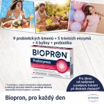 Biopron ProEnzymes probiotika pro úlevu při nadýmání a dietních chybách 10 tobolek – Hledejceny.cz