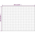 vidaXL Zátěžová deka světle krémová 7 kg textil 152x203 – Zboží Dáma