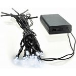 Solight 1V50-W vánoční řetěz 20 LED na baterie 3m bílý – Sleviste.cz