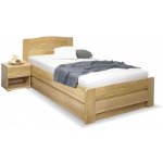 BedWorld Justina s úložným prostorem masiv Dub – Sleviste.cz