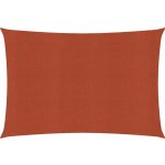 vidaXL HDPE 160 g/m² 2 x 3 m cihlová – Sleviste.cz