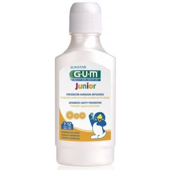 GUM Junior ústní voda pro děti bez fluoridů 300 ml