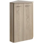 Aqualine ZOJA/KERAMIA FRESH skříňka rohová 35x78x35cm, dub platin 50323 – Sleviste.cz