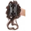 Příčesek do vlasů Girlshow Příčesek, drdol na skřipci 4 (čokoládově hnědá)