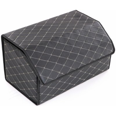 Organizér do kufru auta CAR COMPACT ELEGANT L, 2 přihrádky, skládací, s víkem SIXTOL | Zboží Auto